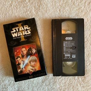 Star Wars The Phantom Menace VHS Tape